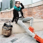 Ando Store - Side-Zip Skinny Jeans