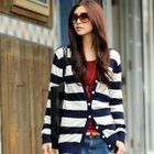 SOHO Central - Striped Knit Cardigan
