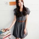BAIMM - Peter-Pan Collar Dotted Dress