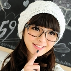 59 Seconds - Faux-Leather Arm Glasses (Non-Prescription Lens Included)