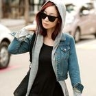 TISVIN - Cropped Denim Jacket