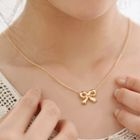 59 Seconds - Bow Necklace