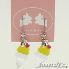 Sweet & Co. - Mini Lemon Ice-Cream Silver Earrings