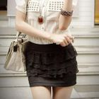 PUFFY - Lace-Layered Skirt