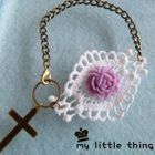 MyLittleThing - Classic Brass Flower & Cross Bracelet MyLittleThing - Classic Brass Flower & Cross Bracelet
