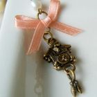 MyLittleThing - Sweetie Ribbon Pearl Bird House Necklace