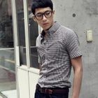 MITOSHOP - Button-Down Check Shirt