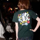 Buden Akindo - Short-Sleeve Printed Crewneck Tee - Playing Jigsaw Puzzle