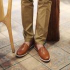TOPGUYS - Genuine Leather Slip-Ons