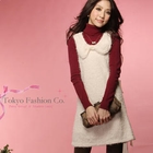 Tokyo Fashion - Sleeveless Beaded Knit Dress