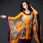 Nabi - Patterned Chiffon Blouse