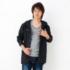 BLACK ASUKA - Dual-Pocket Hooded Military Jacket