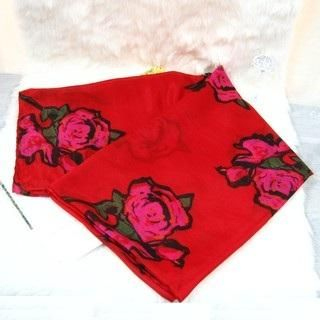 Rose Print Scarf Rose Print Scarf