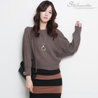 Stylementor - Boatneck Asymmetrical Sweater