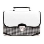 Let's Fly - Houndstooth Flap Briefcase