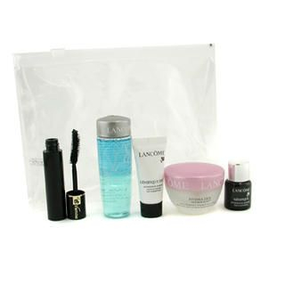 Travel Set: Bi-Facil + Hydrazen Neocalm Cream + Genifique + Genifique Eye + Mascara