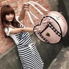 Nillie Shop - Faux-Leather 'Heart' Shoulder Bag