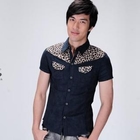 INTHING - Leopard-Print Short-Sleeve Shirt