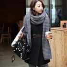 STYLEKELLY - Waffle-Knit Scarf