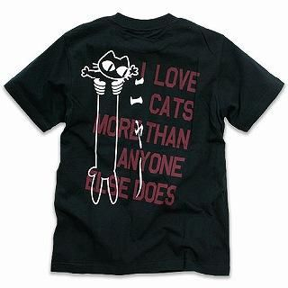 Crewneck Tee - 'LOVE CAT' (Unisex )