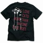 SCOPY - Crewneck Tee - 'LOVE CAT' (Unisex )