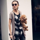 PUFFY - Inset Print Top Cardigan