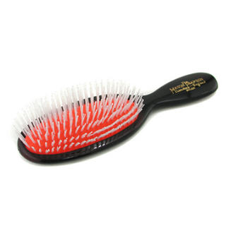 Nylon - Pocket Nylon Hair Brush (Dark Ruby)