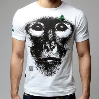 Chimpanzee Print T-Shirt