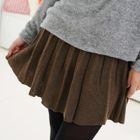 59 Seconds - Pleated Knit Miniskirt