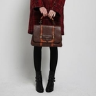 kenzi w - Faux-Leather Tote with Cross 