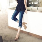 PUFFY - Cuffed Cropped Jeans