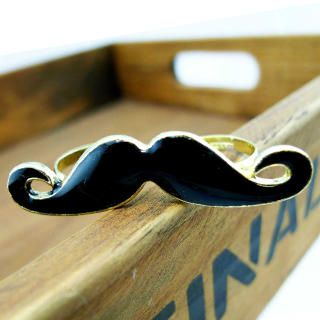 Beard Double Rings -Black Beard Double Rings -Black