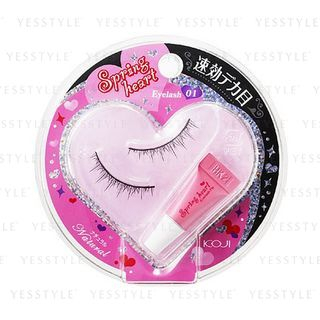 Spring Heart Eyelash (#01 Natural)