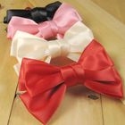 TAIPEI STAR - Two-Tone Satin Bow Hair Clip