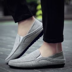 Preppy Boys - 飾縫線拼接樂福鞋 Preppy Boys - 飾縫線拼接樂福鞋