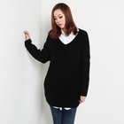 kenzi w - V-Neck Knit Tunic