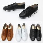 TOPGUYS - Faux-Leather Lace-Up Sneakers