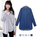 Black Queen - Denim Long Shirt