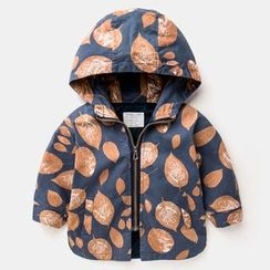 Kido - Kids Print Hooded Jacket Kido - Kids Print Hooded Jacket