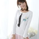 59 Seconds - 'Tie' Print Top