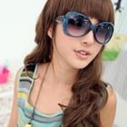 59 Seconds - Metallic Print Sunglasses