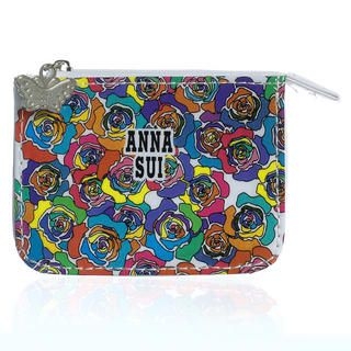 Multicolor Rose Print Coin Purse (Small)