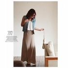GiSA - Elastic-Waist Maxi Skirt