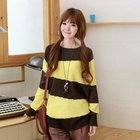 CLICK - Color-Block Sweater