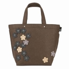 ROOTOTE - Flower-Appliqué Tote Bag [ROOTOTE MEDIUM - FELT-J]