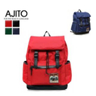 AJITO - Buckled Canvas Backpack