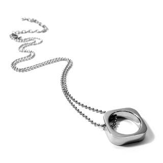 Circle Meets Square Necklace