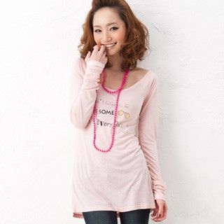 'Don't Forget To Be Awesome Everyday' Long-Sleeve Top