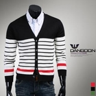 DANGOON - Striped Knit Cardigan