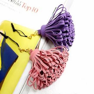 Faux-Suede Mobile Strap Faux-Suede Mobile Strap